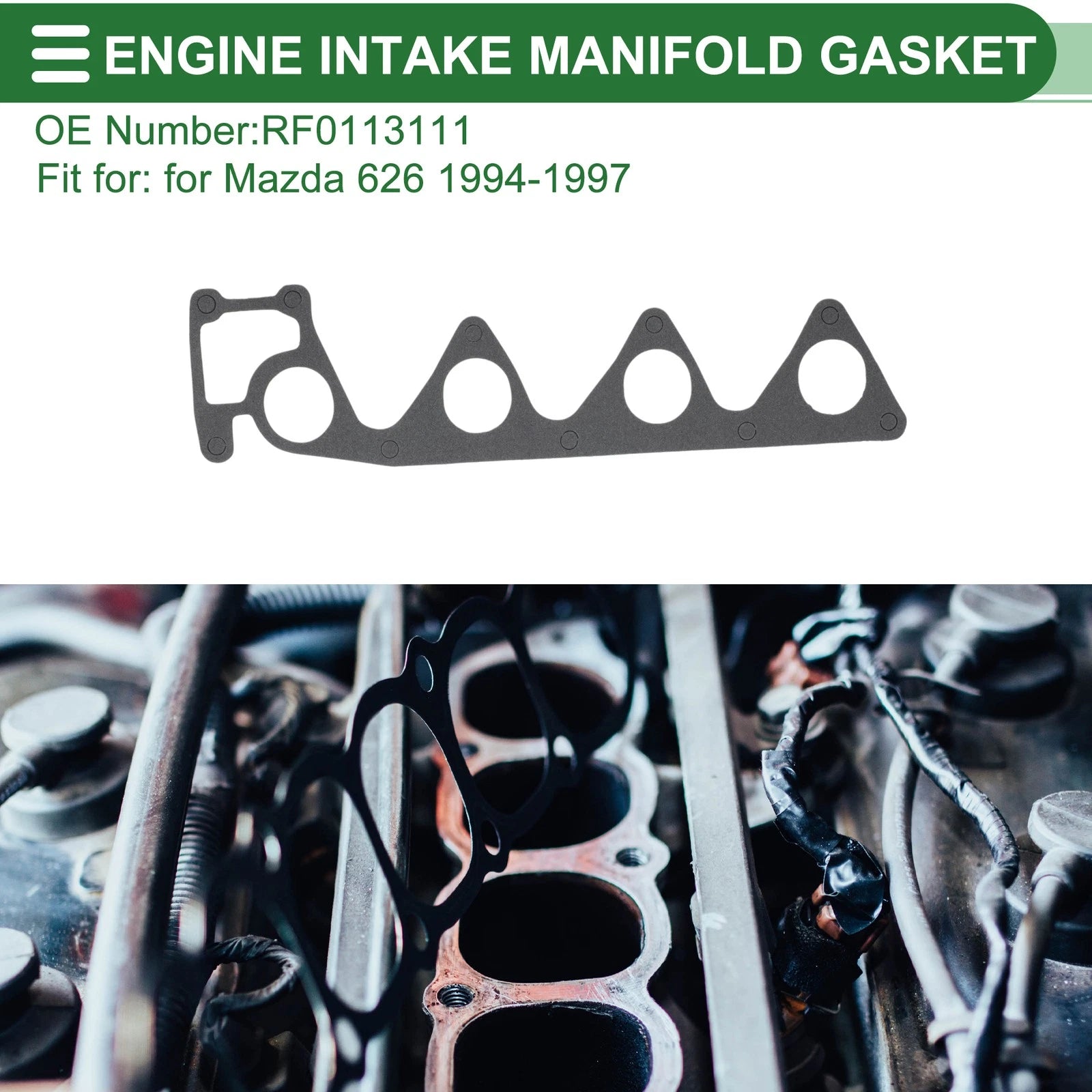 Engine Intake Manifold Gasket Replacement for Mazda 626 (1994–1997)