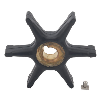 Water Pump Impeller & Key for Johnson Evinrude Outboard 3-7.5 HP (N/A)