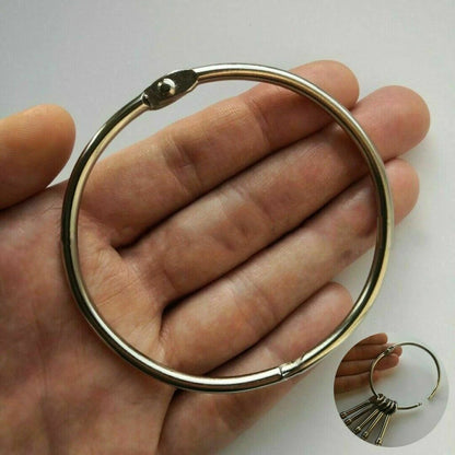 76mm Hinged Keyrings for Keyfob Split Ring (Universal)