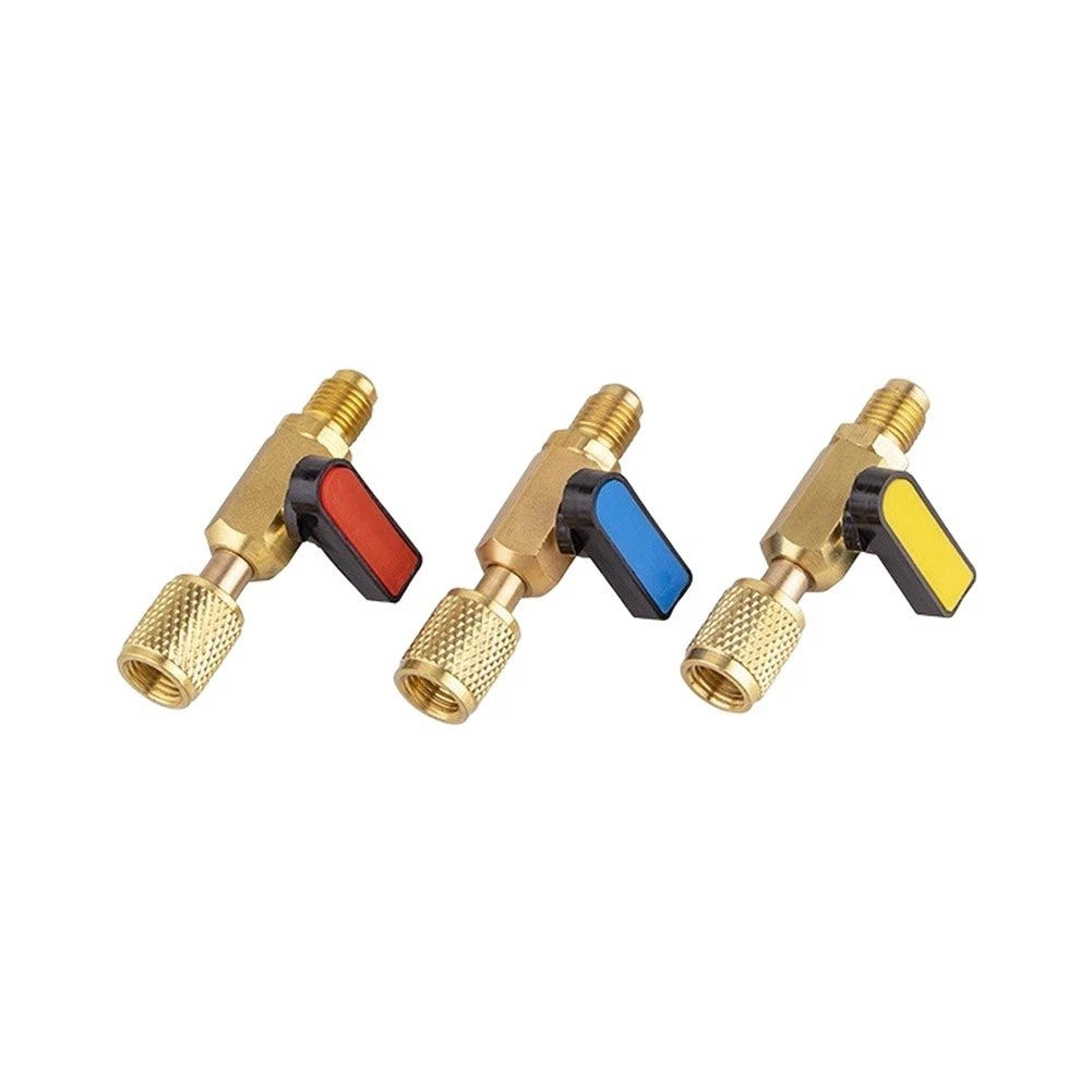 Charging Valve for R22 R410A Air Conditioner (Standard Thread Sizes)