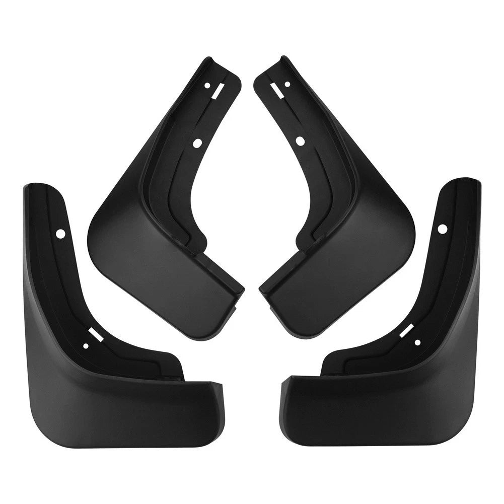Black Mud Flaps for Chery Tiggo 7 2025+ 4 Piece Set Front Rear Tire Guards