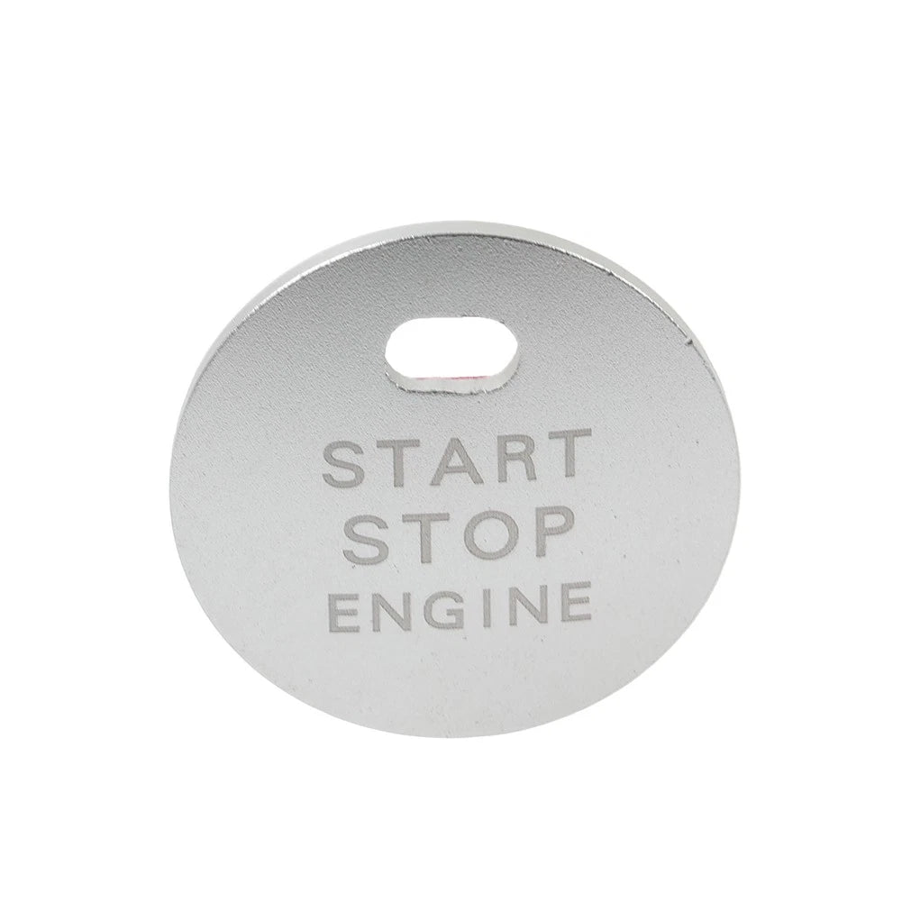 Engine Start Push Button Cover Trim for Mazda 3, 6, CX-5 (2014–2020) Silver