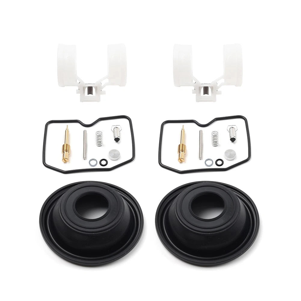 2 Set Carburetor Repair Kit Float Diaphragm For Kawasaki EN450 454 LTD 1985-1990