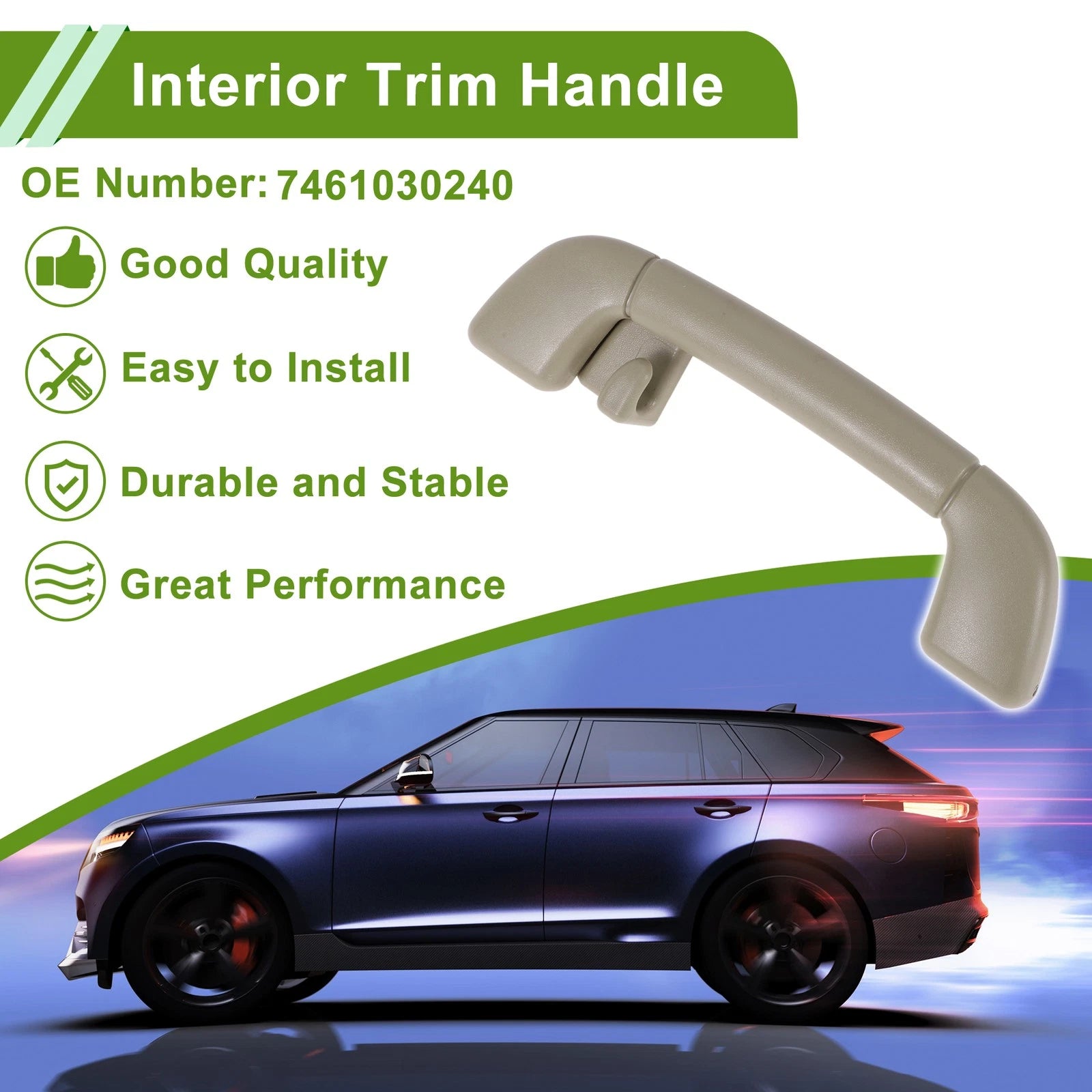 Interior Trim A Pillar Grab Handle Replacement for Toyota Camry (2007–2011)