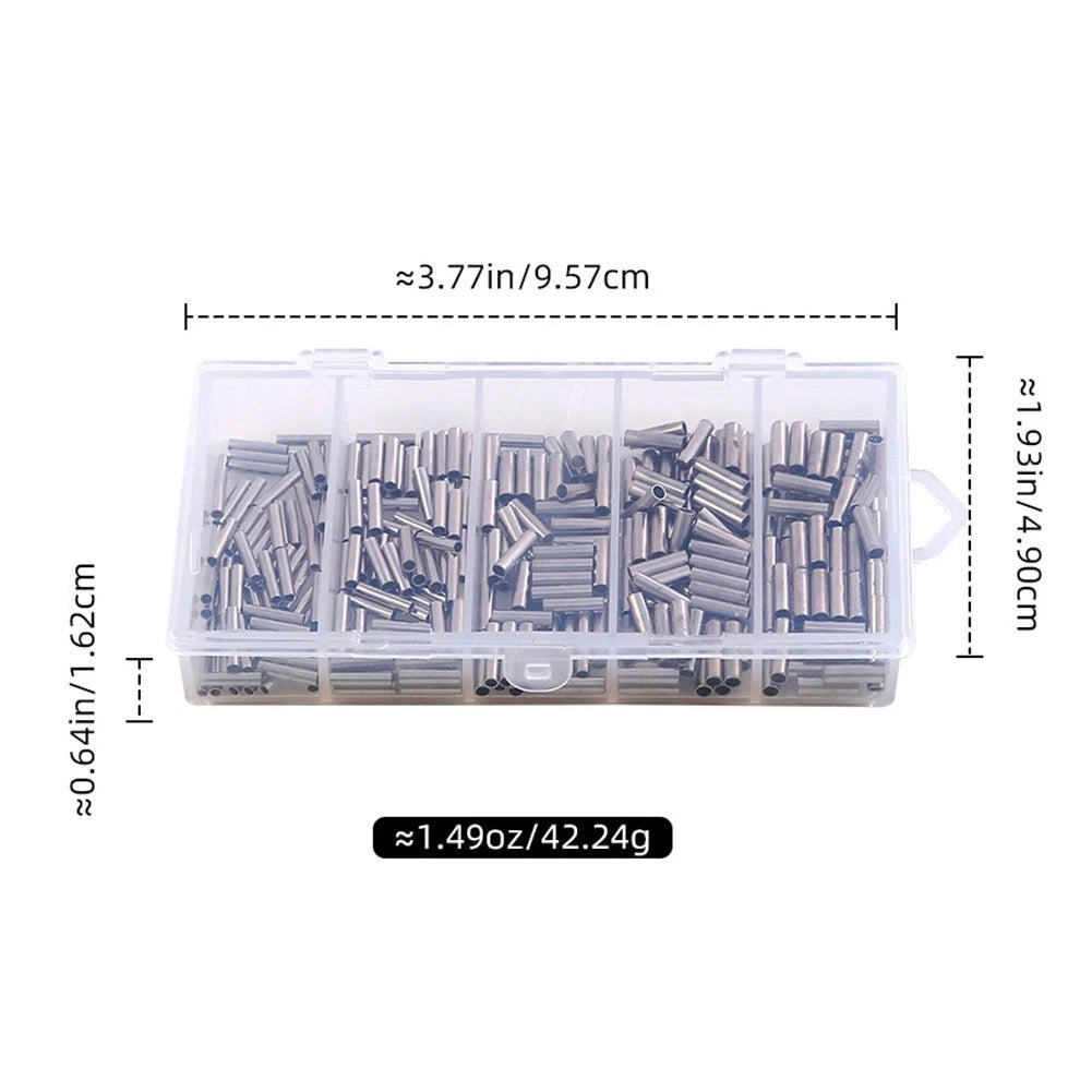 Set of 300 Copper Pipe Connectors for Plumbing