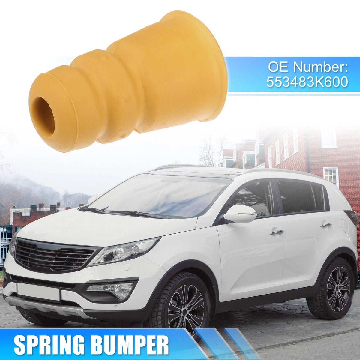 Rear Spring Bumper for KIA Sportage (2010–2015) No. 553483K600
