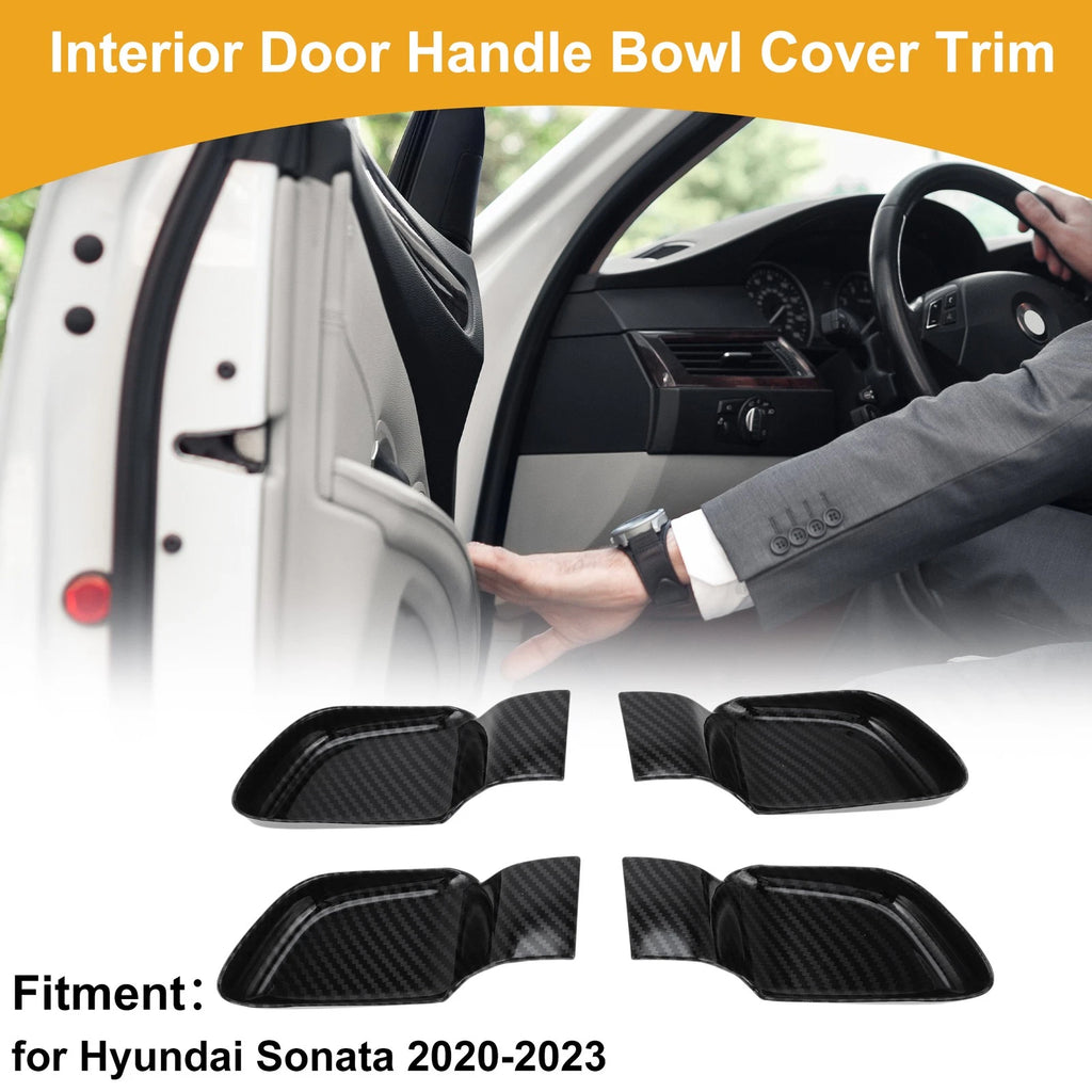 Interior Door Handle Bowl Cover Trim for Hyundai Sonata (2020–2023)