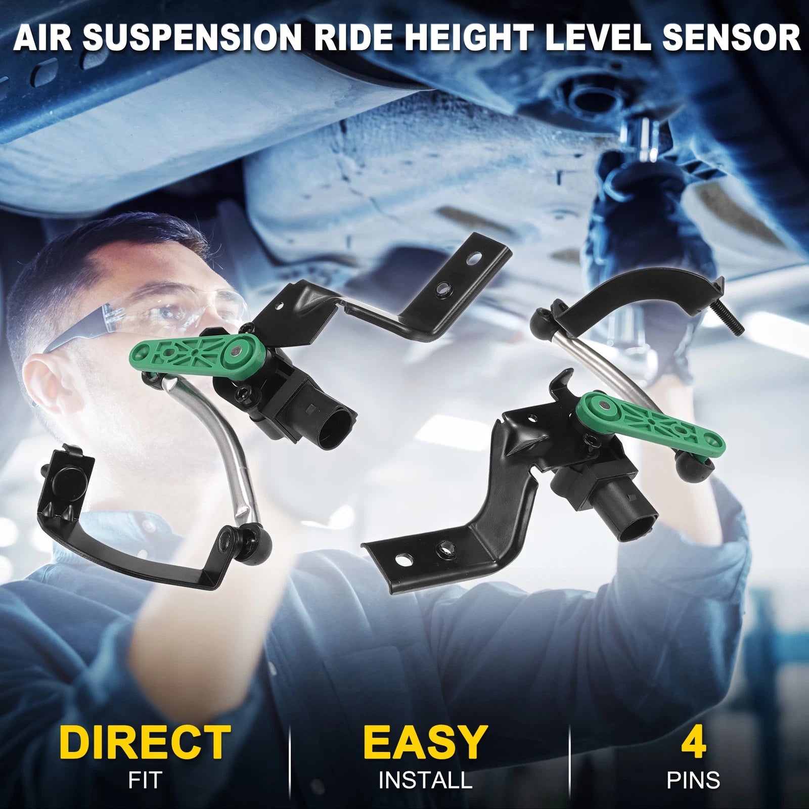 Ride Height Level Sensor for VW Atlas Front 1 Pair (2018–2023)