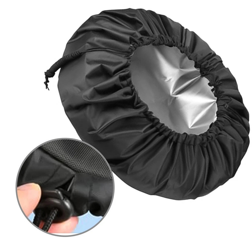 Waterproof Lawn Mower Cover with Stretch Drawstring (113 cm x 100 cm)
