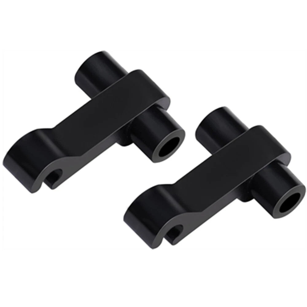 2Pcs Extended Vent Window Latch Links Black ABS for Chevrolet GMC (2000–2007)