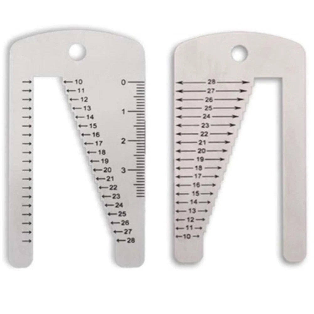Measuring Ruler Tool for Watch Bands - Stainless Steel