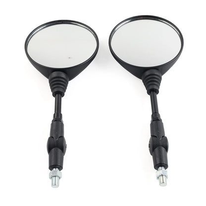 Universal Motorcycle Side Rear Rearview Mirrors Folding Mirror 10mm Dirtbike