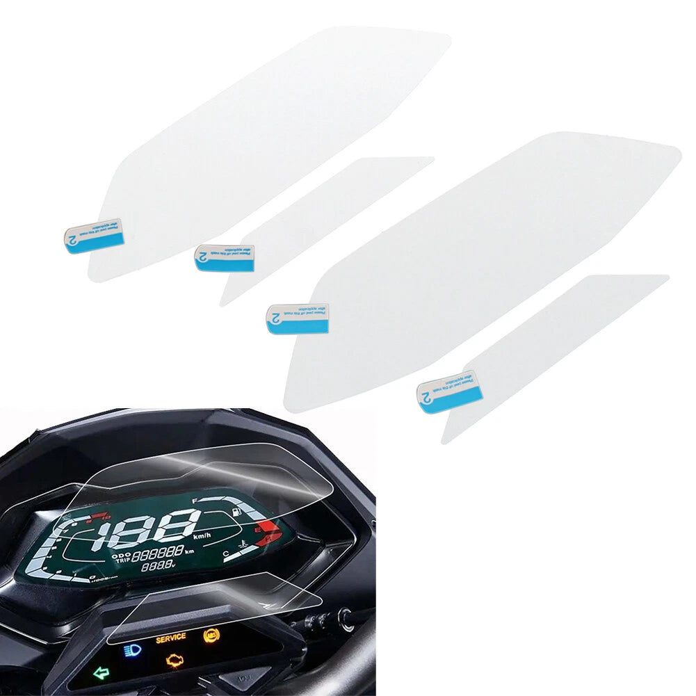 Clear PVC Screen Protector for KYMCO KRV180 (2021–2022)