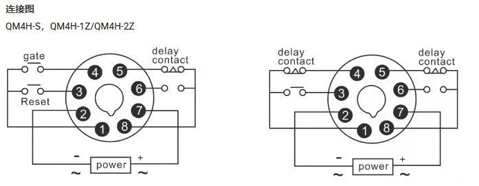Digital Timer for Relay SPDT 220V AC DH48S Replacement