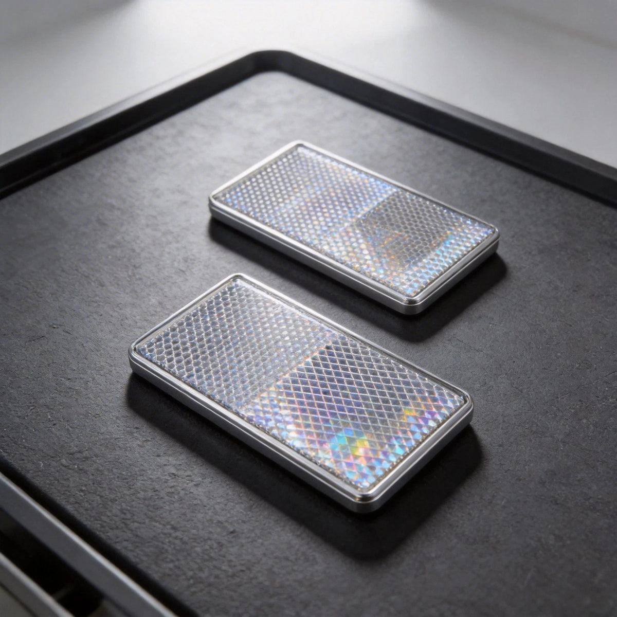 2X Front Reflectors for Kukirin G2 G4 Electric Scooters (Plastic)