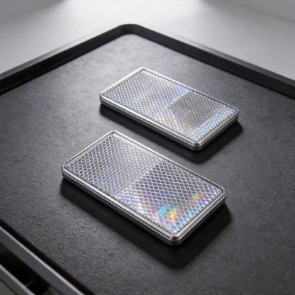 2X Front Reflectors for Kukirin G2 G4 Electric Scooters (Plastic)