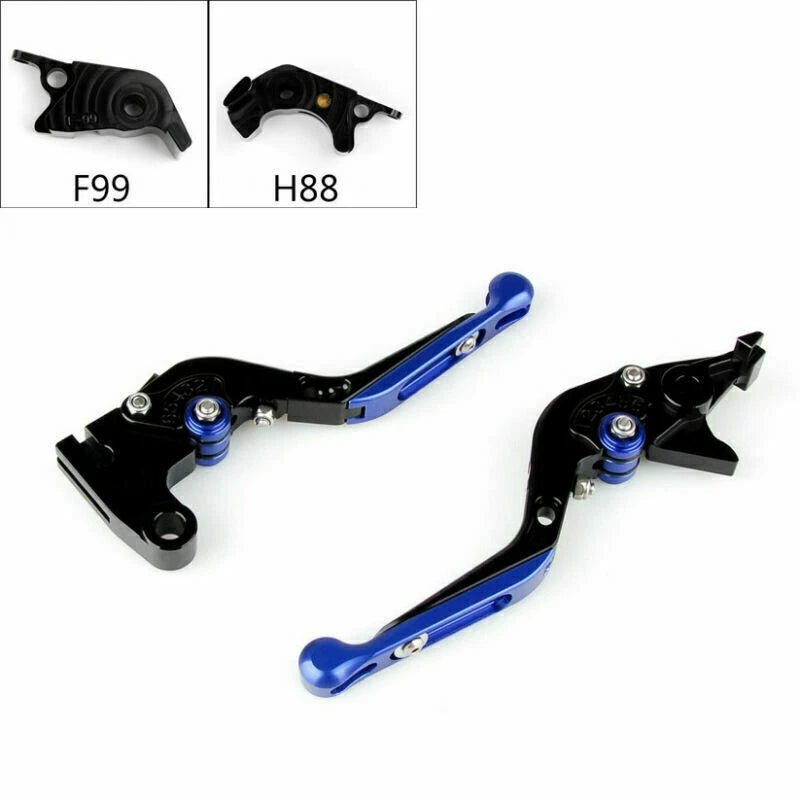 Adjustable Folding Brake Clutch Levers for Kawasaki ZZR/ZX1400 (2006–2019)