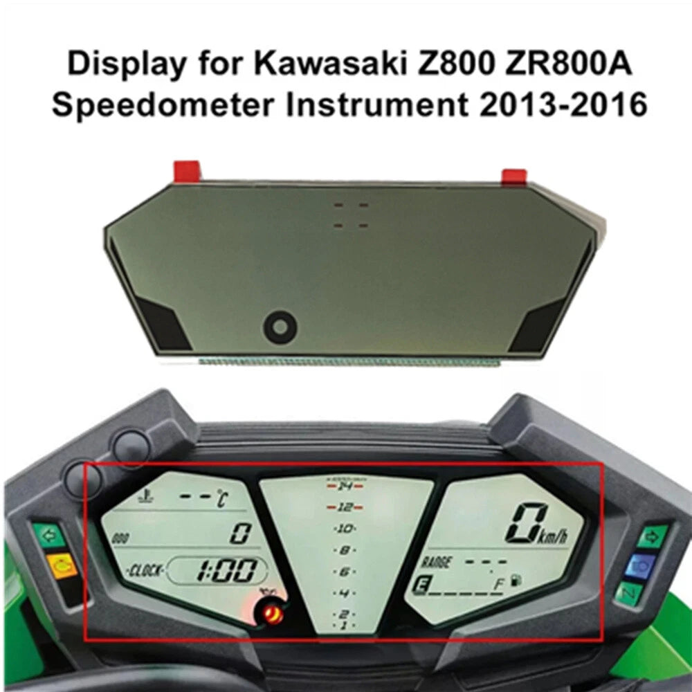 Dashboard LCD Display for Kawasaki Z800 ZR800A (2013–2016) Speedometer