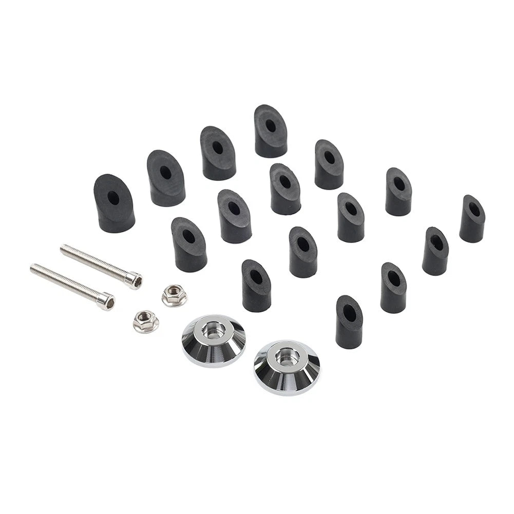 Handlebar Grips & Bar End Caps for Honda Kawasaki (7/8'' 1'')
