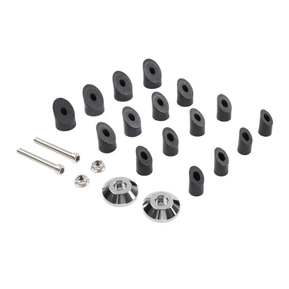 Handlebar Grips & Bar End Caps for Honda Kawasaki (7/8'' 1'')