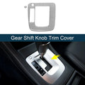 ABS Gear Shift Knob Cover for Subaru Impreza (2012–2014) Silver