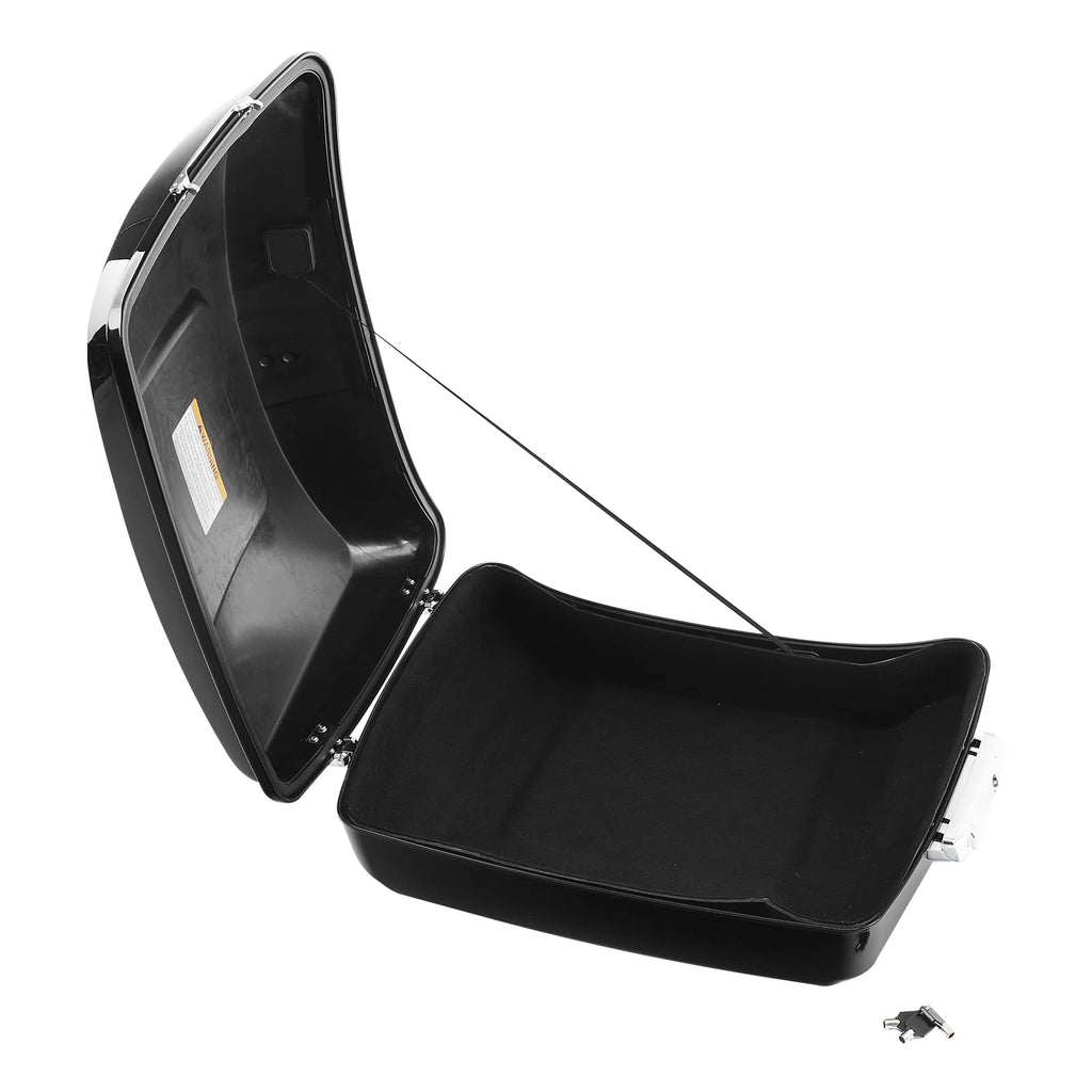 Chopped Pack Trunk & Backrest Mount Rack for Harley Touring (2014–2025)
