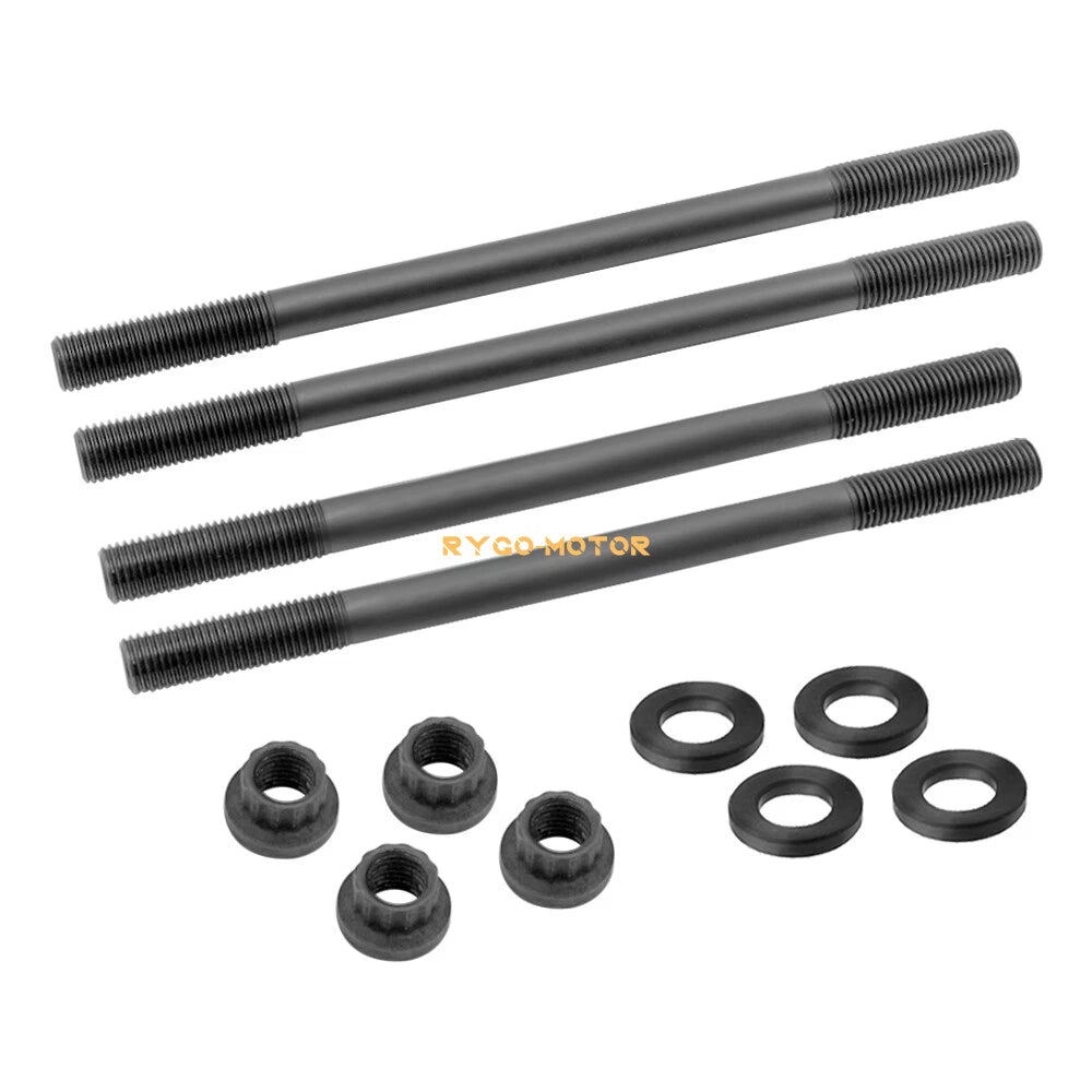 Stronger Cylinder Head Studs Bolts Nut Kit for Yamaha YFZ450 (2004–2009, 2012–2013)