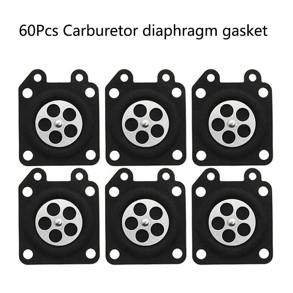 60Pcs Metering Diaphragm for Carburetor (95-526, 95-526-9, 95-526-9-8)