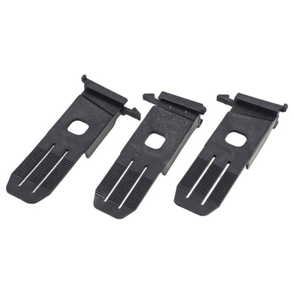 Set of 3 Front Bumper Grille Brackets for Mercedes W212 (2014–2016)