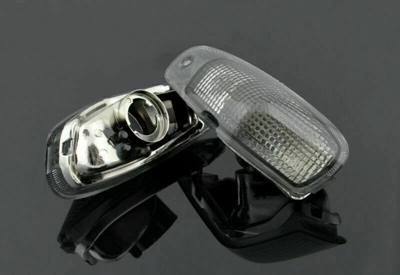 Front Turn Signal Lens for Kawasaki ZZR400 ZZR600 ZX600E (1994–2004) Smoke T9