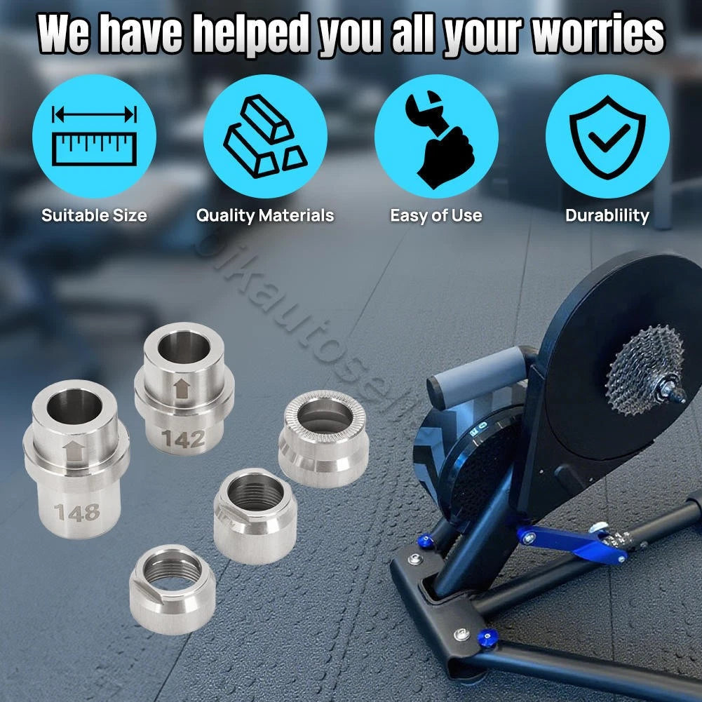 Thru-Axle Adapter Kit for KICKR Core, V4 (2018) & New Model Shimano