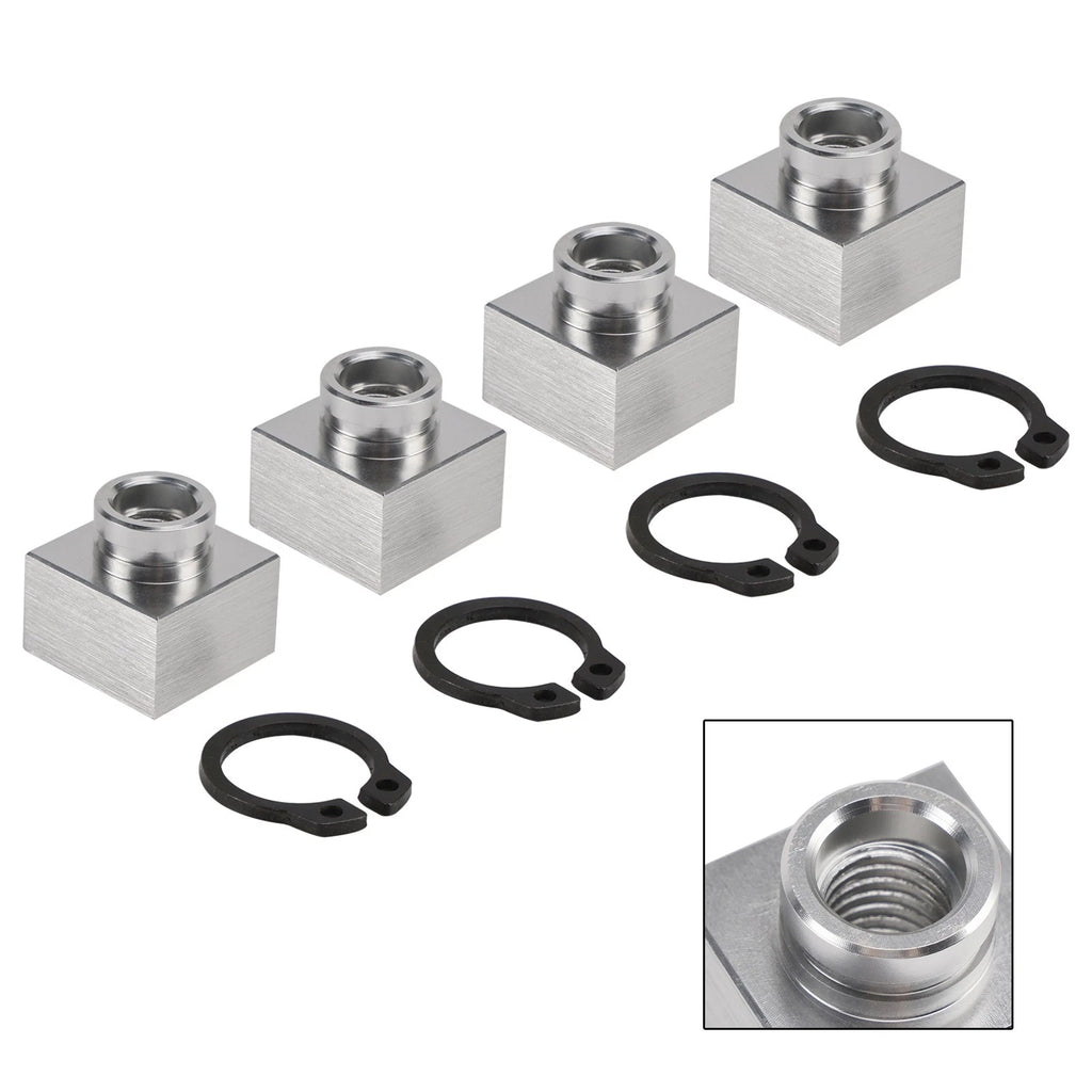 4X Insert Nut & Snap Ring Kit 04414 03400 for Triton XT & LT