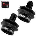 Set of 2 Drive Shaft Universal Boots for Suzuki QuadRunner 250 4x4 (1999–2002)