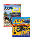 2 Book Set: Jeep CJ Transfer Case Rebuild Guide (1972–1986)