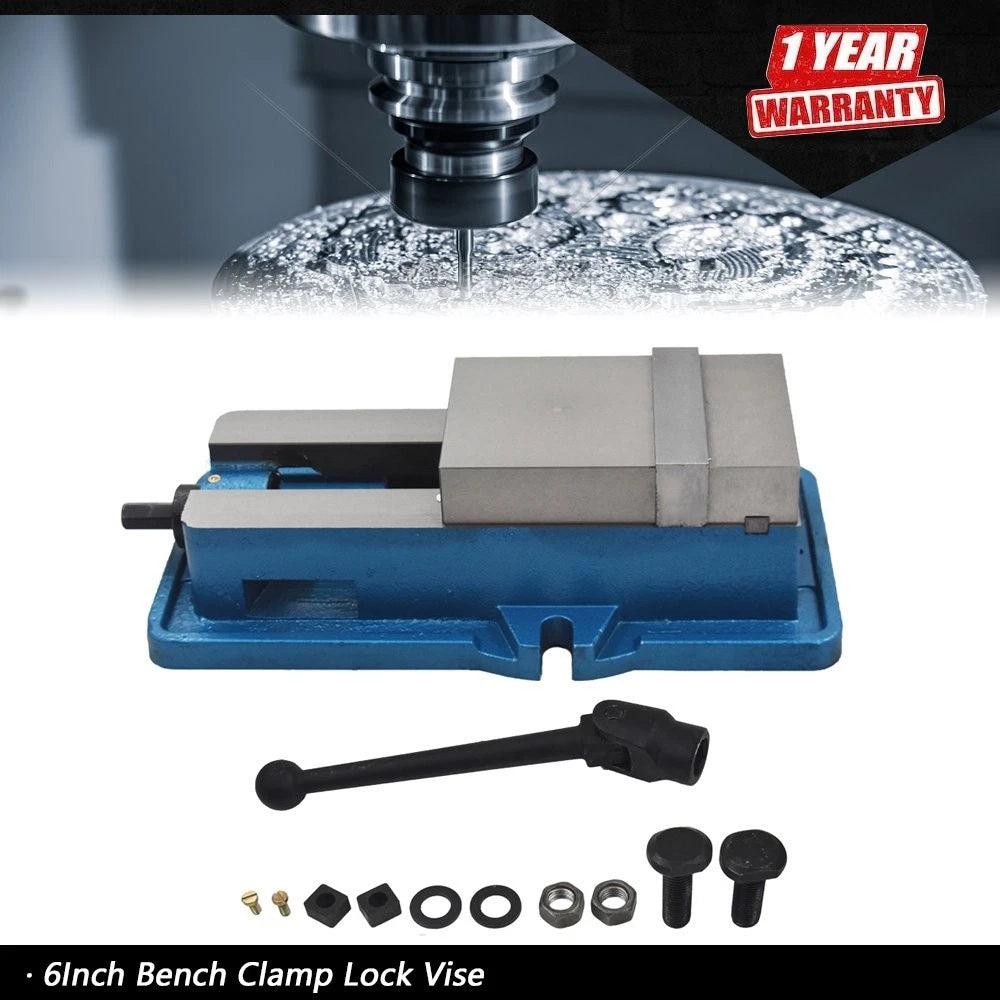 6'' Precision Milling Drilling Machine Clamp Vice for CNC Machines
