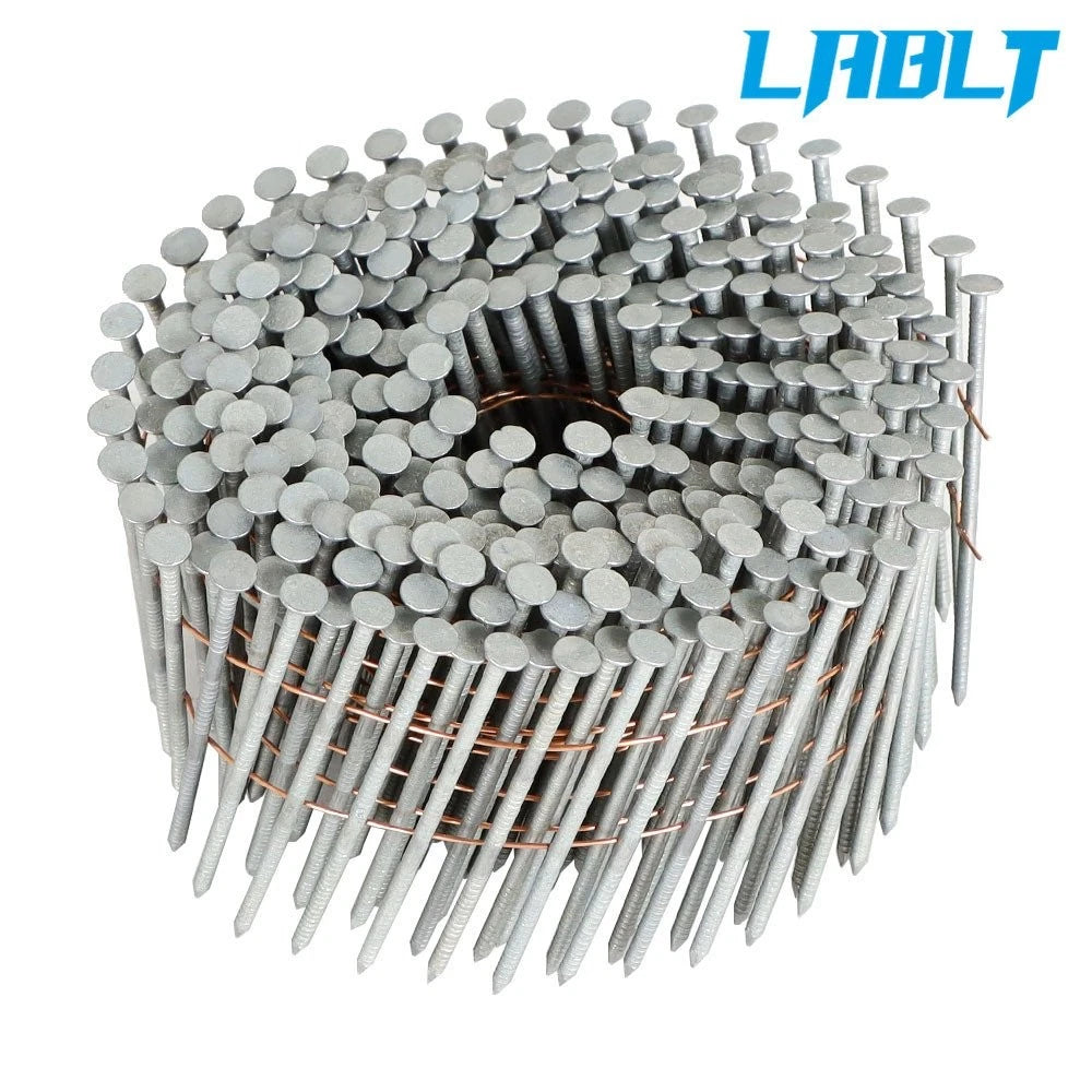 Siding Nails 15 Degree Collated Wire Coil Full Round Head for LABLT (3600)