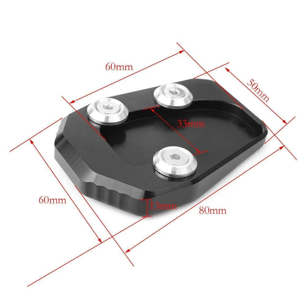 Sidestand Kickstand Extension Plate for Yamaha MT-09 (2013–2016)