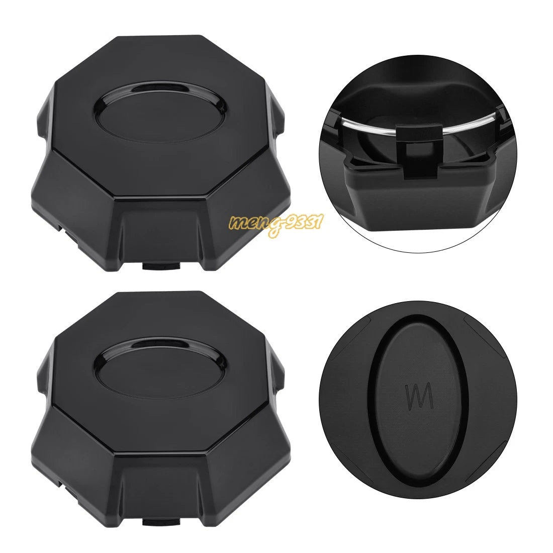 2x Wheel Rim Caps for Polaris Ranger XP 900 (2013–2019) #1521954-067