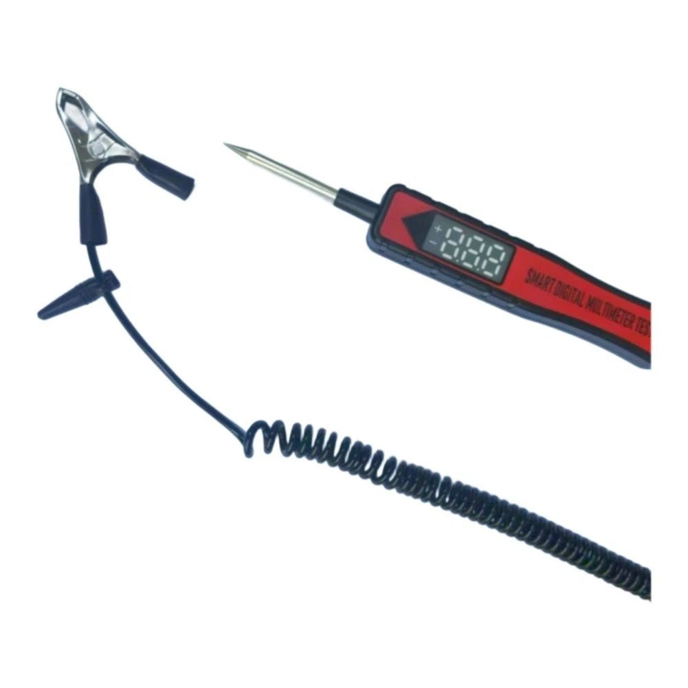 Auto Voltage Tester with LED Display for Vehicles (5V to 120V)