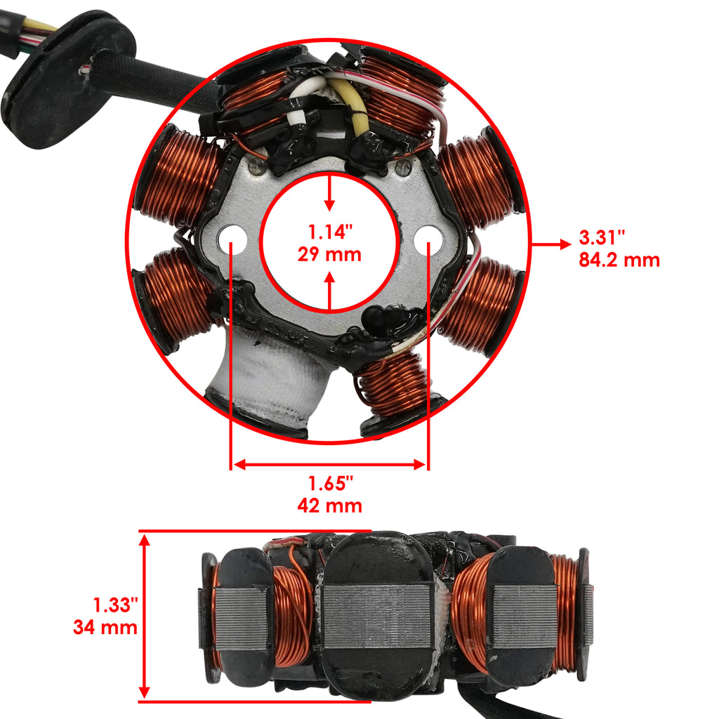 Stator Replacement for KTM 250 150 144 125 XC XC-W SX Freeride (2008–2021)