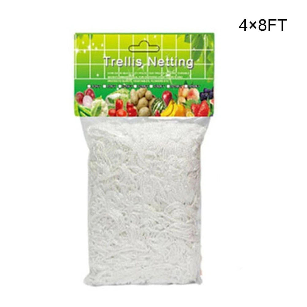 Garden Support Mesh Net for Vegetable Fruit Climbing (Pea Bean Trellis)