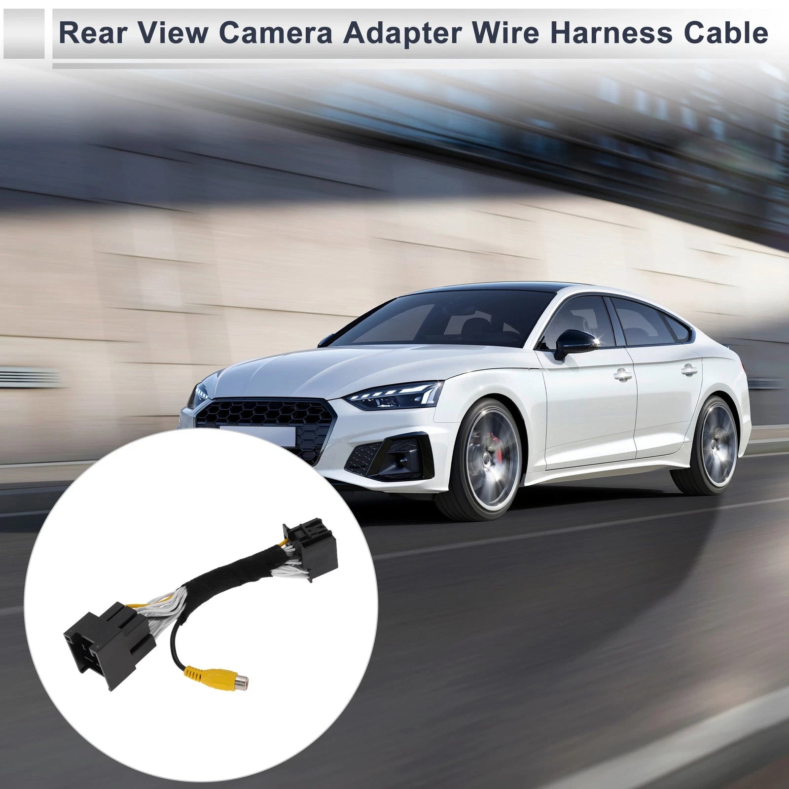 Rear View Camera Adapter Wire Harness Cable for Ford Focus (2019–2020)