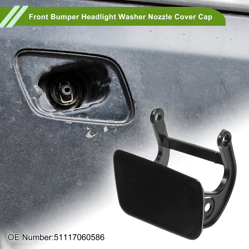 Front Right Windshield Washer Nozzle Cover for BMW 525i (2004–2007)