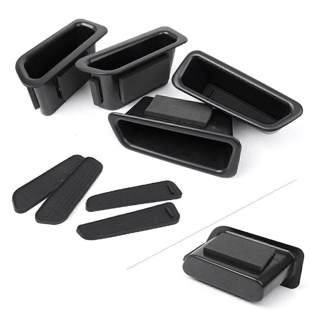 Set of 4 Door Handle Storage Box Cup Armrest Container for Volvo XC60 (2009–2017)