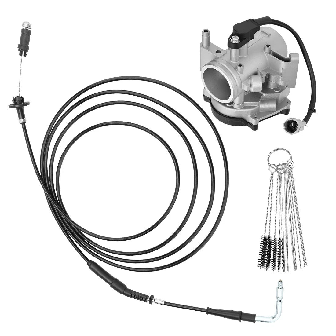 Throttle Body & Throttle Cable for Polaris Ranger Crew 700 (2008–2009) 2203925 7081465