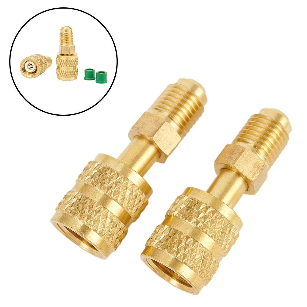 R410a Adapter Tool 5/16" SAE Female Connector for Cool Couplers