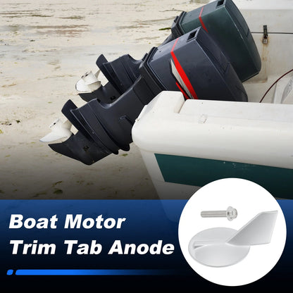 Trim Tab Anode for Yamaha 150 200 HP Outboard Motors (6K1-45371-01)
