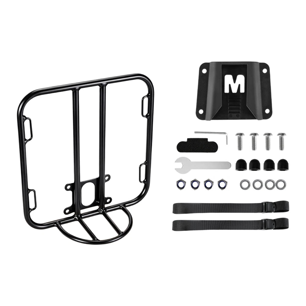 Folding Bike Front Rack Quick Release System - Aluminum 29x10.5cm