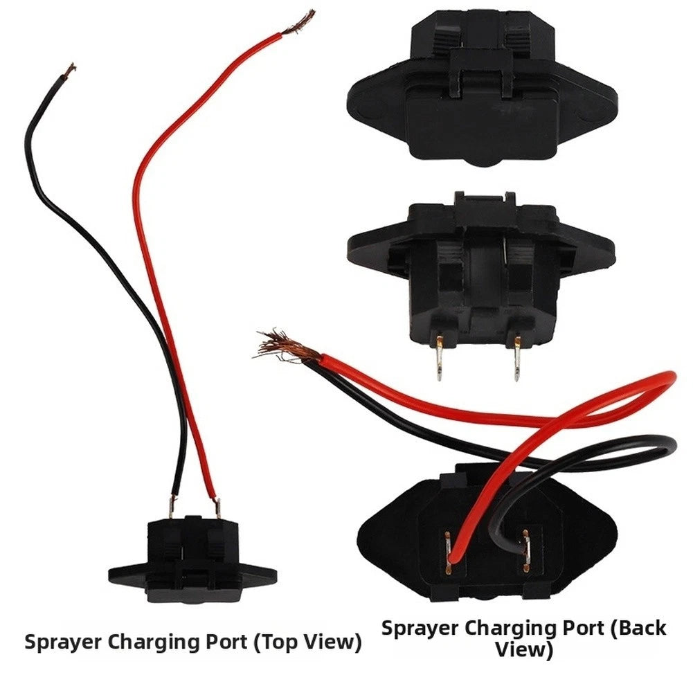12V DC Charging Port with Wire for Agricultural Sprayer (2010–2023)