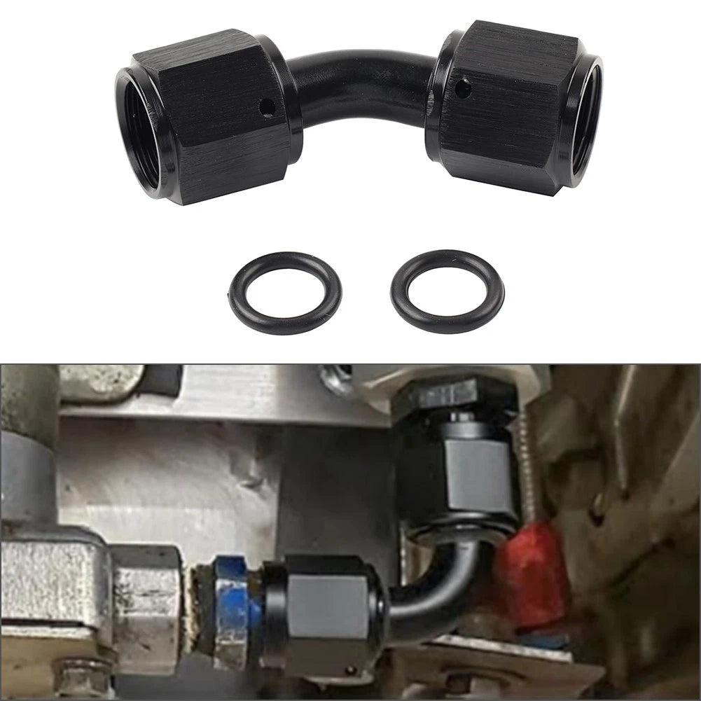 6AN Female to Female 45 Degree Swivel Coupler Union Fitting Adapter